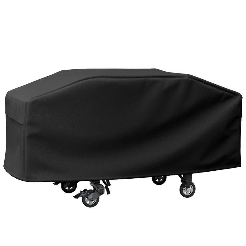 Shinestar Upgraded Griddle Cover for Blackstone 36 Inch Griddle, Heavy Duty Waterproof Cover with Large Air Vent and Straps, Also Fits More 4-Burner Flap Top Grill, Black - Image 1